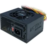 Fuente De Poder Slim Acteck Edge / 500W / 20+4 Pines / 2 Sata / 2 Molex / Gabinetes Micro-ATX / CABLES CORTOS / Negro - Image 2