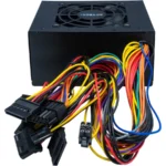 Fuente De Poder Slim Acteck Edge / 500W / 20+4 Pines / 2 Sata / 2 Molex / Gabinetes Micro-ATX / CABLES CORTOS / Negro - Image 3