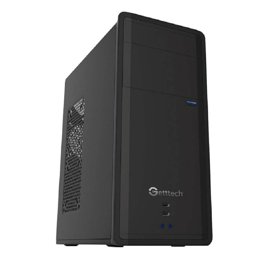 CP-GETTTECH-GG1802-1 Gabinete Getttech Gg1802 / ATX, Micro-ATX / Fuente 500W / 1 Ventilador / Usb 2.0 / Negro - Image 1