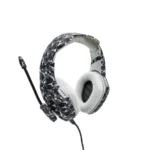 Diadema GAMER YEYIAN Military Force Serie 3000 / Alambricos / 2 Auxiliares Independientes / 3.5MM / 2.2 Metros / Camuflaje Gris - Image 4