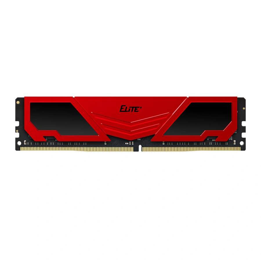 TPRD416G2666HC19016984 Memoria RAM Team Group Team Elite Plus 16GB / Pc4-21300 / 2400MHz* OC / Ddr4 / Cl16 / 1.2V / Roja - Image 1