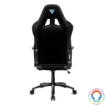 Silla GAMER Game Factor Cgc601 / Tela Automotriz / Estructura Metalica / Descansa Brazos Ajustable 4D / Reclinable / Negro Con Rojo - Image 4