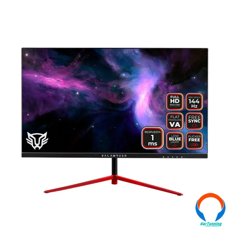 BR-932417-G4 Monitor GAMER Balam Rush Odissey Led / 23.8" Full HD / Widescreen / Freesync / TFT / 144HZ / 1MS / Hdmi,Dp / Negro - Image 1
