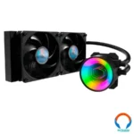 AIO COOLER MASTER Ml280 Cpu / 280MM / Enfriamiento Liquido / X2 Vent. 140MM / 1400 Rpm / 1400RPM / 27 Dba