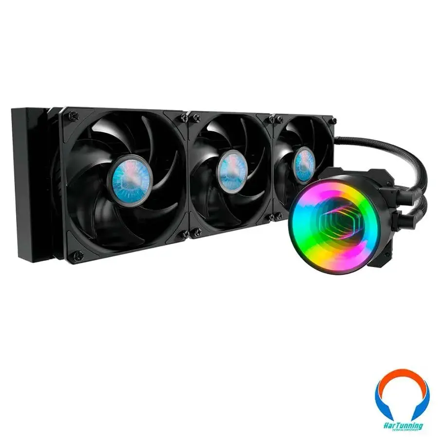 MLX-D36M-A18PK-R1120 AIO COOLER MASTER Masterliquid Ml360 Mirror / 360MM / Enfriamiento Liquido / X3 Vent. 120MM / 1800RPM / 62 Cfm / 27 Dba - Image 1