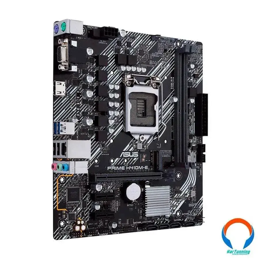 PRIME-H410M-E75 Tarjeta Madre ASUS Prime H410m-E / Lga 1200 / 10TH Gen / 64GB X2 Ddr4 2933MHz / Sata / M.2 / Pci-E 3.0 / Vga, Hdmi / MICRO ATX - Image 1