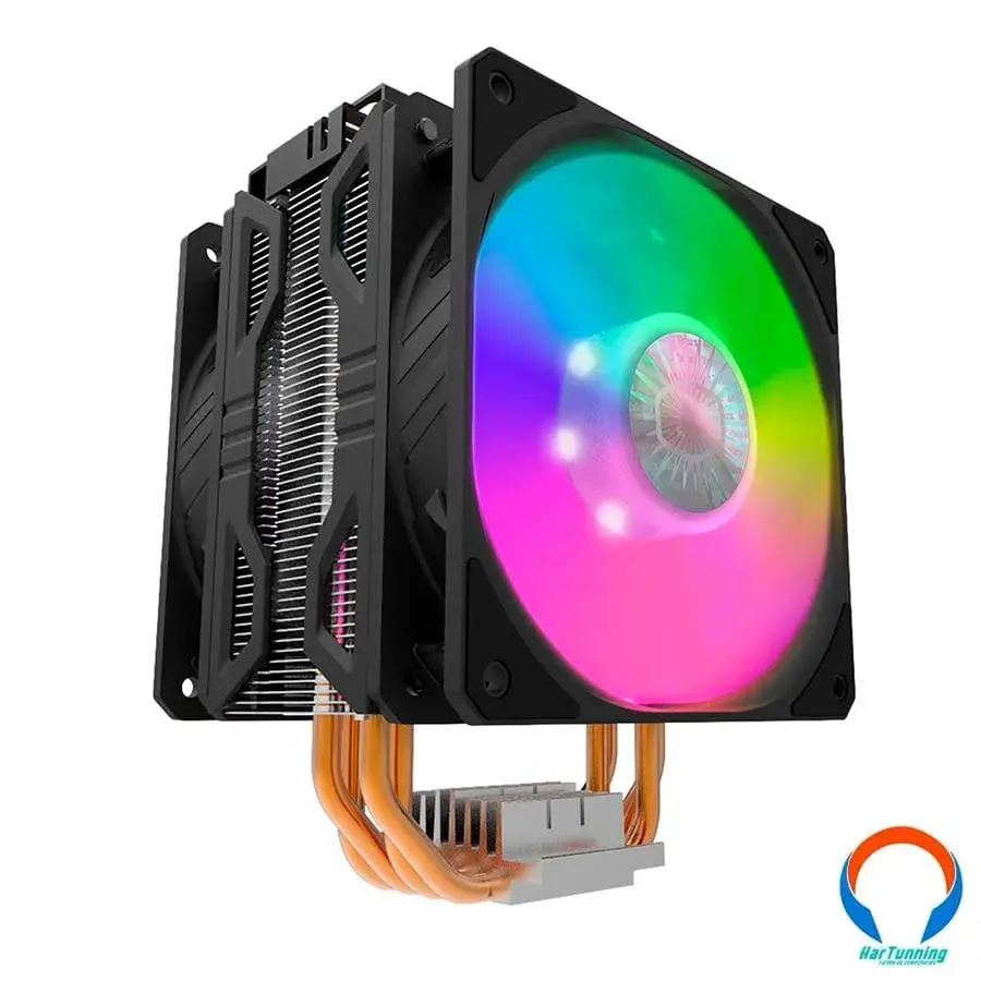 RR-212TK-18PA-R118 Disipador Cpu COOLER MASTER Hyper 212 Turbo ARGB / X2 Vent. 120MM / H. 1800 Rpm / 62 Cfm / 27 Dba / RR-212TK-18PA-R1 - Imagen 1