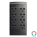 Regulador KOBLENZ RS-1410 / 700W / 1410VA / Salida 108-132V / 8 Contactos Regulados / Color Negro - Image 3