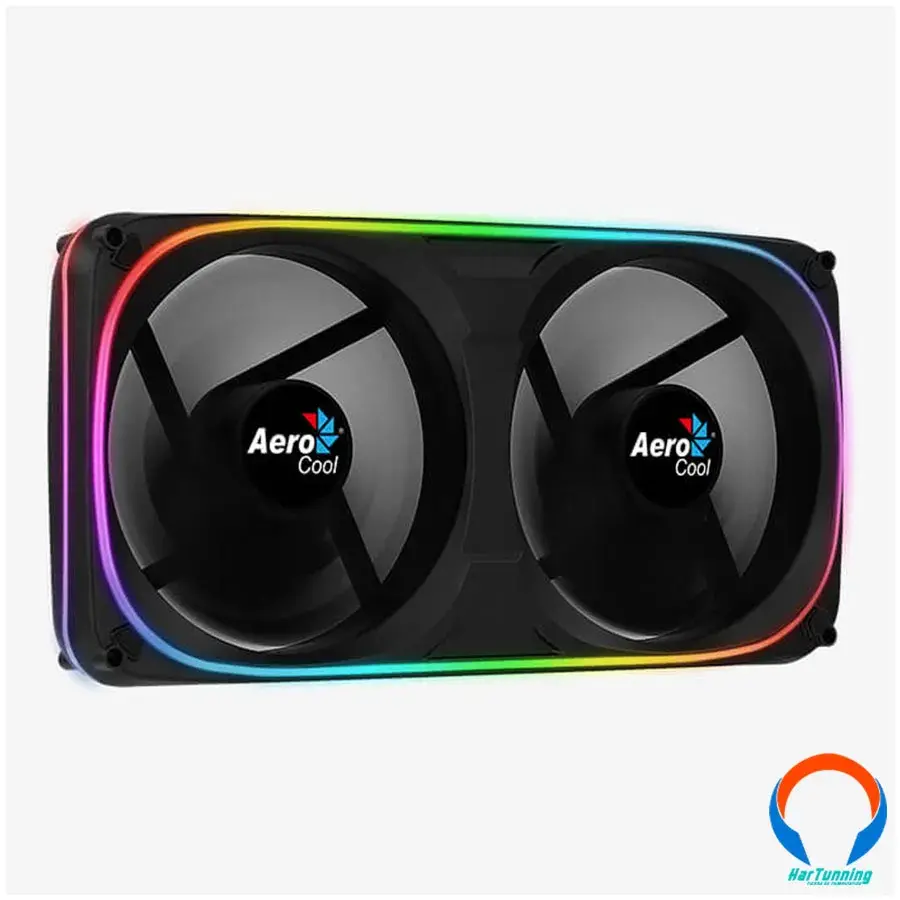 ASTRO24-G1 Ventilador Aerocool Astro 24 / RGB / Compatible Con Gpu / 240MM / 1000RPM / 6PIN / Incluye Bracket Para Instalar En Bahia Pci-E Bajo La Gpu - Image 1
