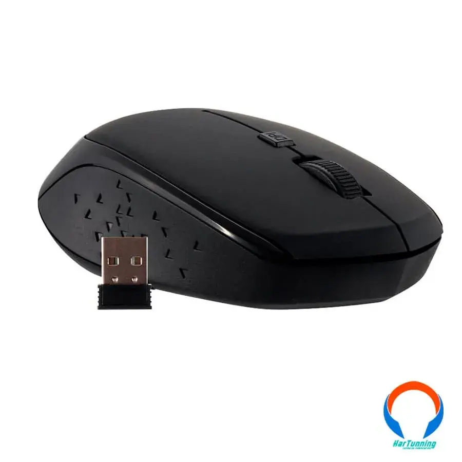AC-91646210 Mouse Optico Acteck Ac-916462 Space / Inalambrico / Usb / 1600 Dpi / 3 Botones + Scroll / Negro - Image 1