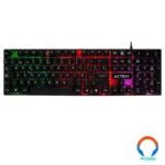 Teclado GAMER Alambrico Acteck Ac-929615 Aurean X / Alambrico / Usb / Led Retroiluminado / Español / Negro - Image 2