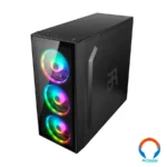 Gabinete Gaming Balam Rush Dragonfly / ATX, Micro-ATX, Mini-Itx / 3 Ventiladores Incluidos / Cristal Templado / Negro - Image 2