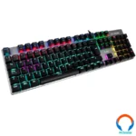 Teclado Gaming Mecánico Balam Rush Alba / Switch Blue / Luz Led 6 Colores / Español / Usb 2.0 / Color Negro/Plata - Image 4