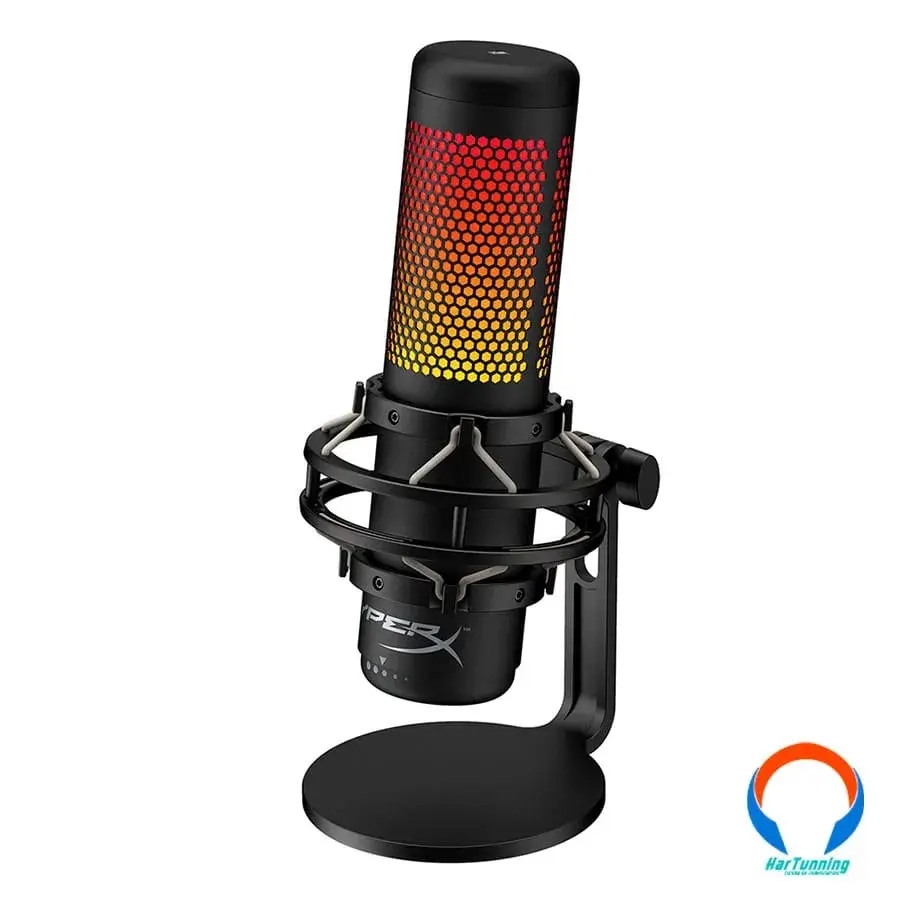 HMIQ1S-XX-RGG13 Microfono Hyperx Quadcast S / RGB / Usb / Omnidireccional, Cardioide, Bidireccional / Filtro Pop / Negro - Image 1