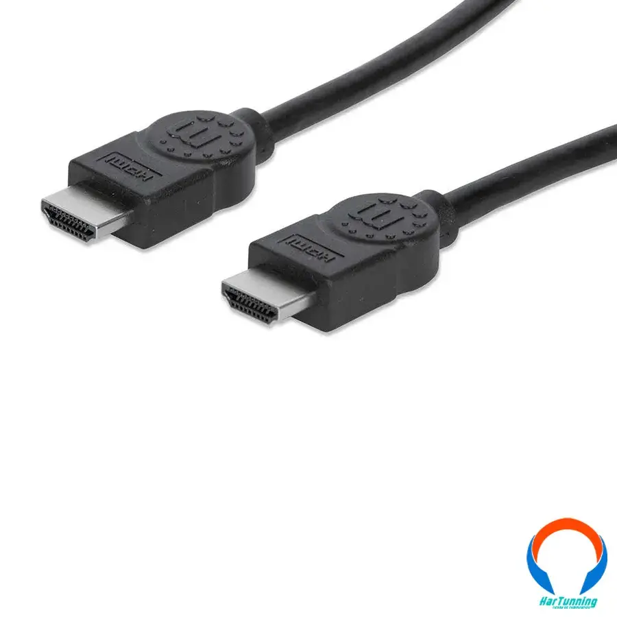 306133-G2 Cable Hdmi Manhattan 306133 / 5.0M / 1080P 4K / 3D Blindado / Color Negro - Image 1