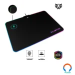 Mouse Pad Gaming HEIMDALL BALAM RUSH / RGB / 256cm, 356cm / 4mm / carga inalámbrica / negro - Image 2
