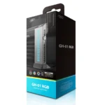 Soporte de Tarjeta Gráfica DEEPCOOL, RGB, GH-01, Rango de Soporte 47,2mm,154 mm, Negro, Producto De Exhibición Sin Caja - Imagen 6