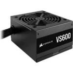 Fuente De Poder Corsair Vs600 600w / 80 Plus White / Cpu 4+4 / PCIe de 8 pines (6+2) / Negro