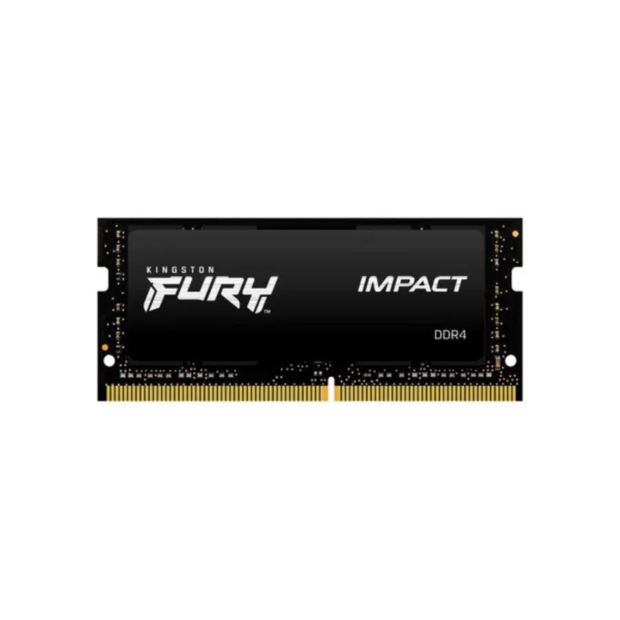 KIN-KF432S20IB116125547_xg Memoria RAM KINGSTON Fury Impact Black Sodimm / 8GB / Ddr4 3200MHz / CL20-22-22 / 1.2v / Para Laptop / Negro / KF432S20IB/8 - Image 1