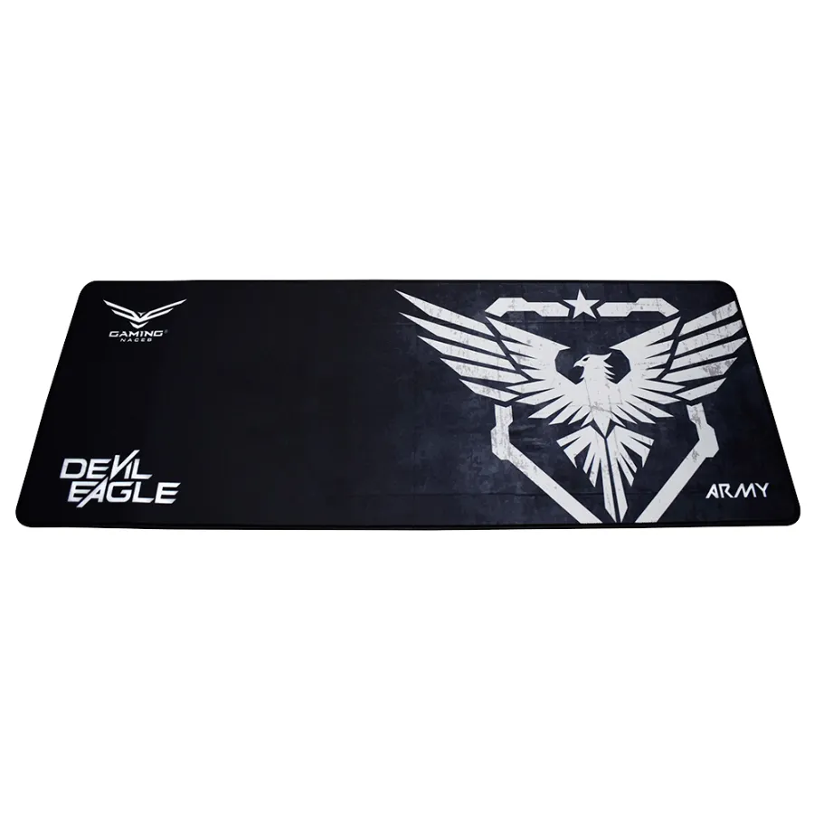NAC061 Mousepad Gaming NACEB Devil Eagle / Base de Cuacho / Microfibra Spandex / 30cm X 80cm X 7mm / Negro / NA-0956 - Image 1