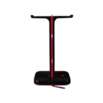 Soporte Headset Gamer BALAM RUSH Atlas Pro / Alámbrico / Rgb / 2 Usb / Negro Con Rojo - Image 3