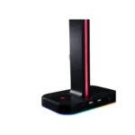 Soporte Headset Gamer BALAM RUSH Atlas Pro / Alámbrico / Rgb / 2 Usb / Negro Con Rojo - Image 5