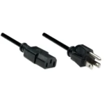 Cable de Corriente Para PC Escritorio / 1.8M / Manhattan / Negro - Image 2