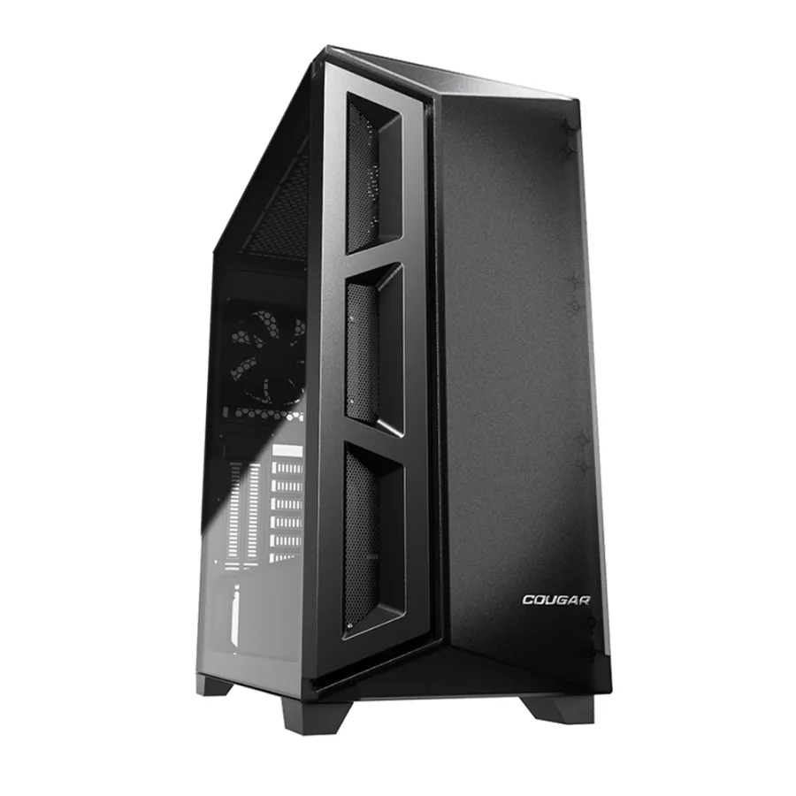 385UM30.000112 Gabinete COUGAR Dark Blader X5 / E-ATX, ATX, Micro-ATX, Micro-ITX / Cristal Templado / USB 3.0 / 1 Vent. Incluido / Negro - Image 1