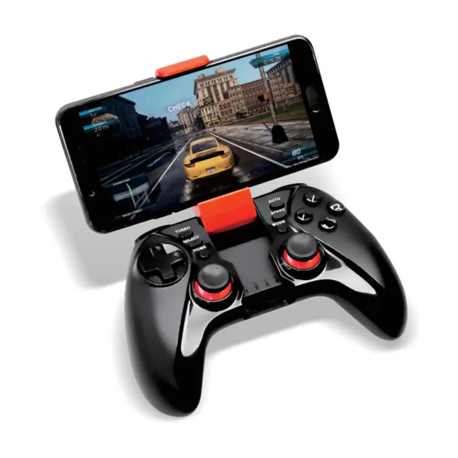 control_1024x1024 Control Gamepad Techzone TZ18BTC01 / Bluetooth / Compatible Android, PC, Tableta, Xbox 360 / Vibración / Negro - Image 1