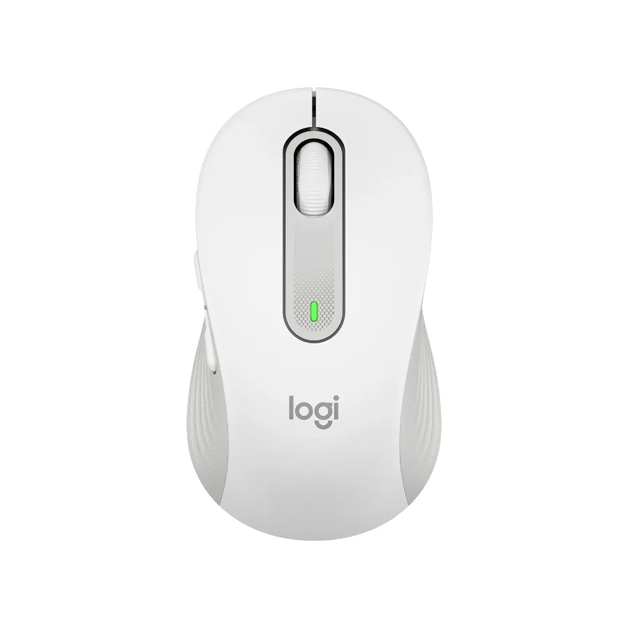 m650-medium-offwhite-top Mouse Óptico LOGITECH Signature M650 / Inalámbrico / 4000 Dpi / 5 Botones / Receptor Usb / Blanco - Image 1