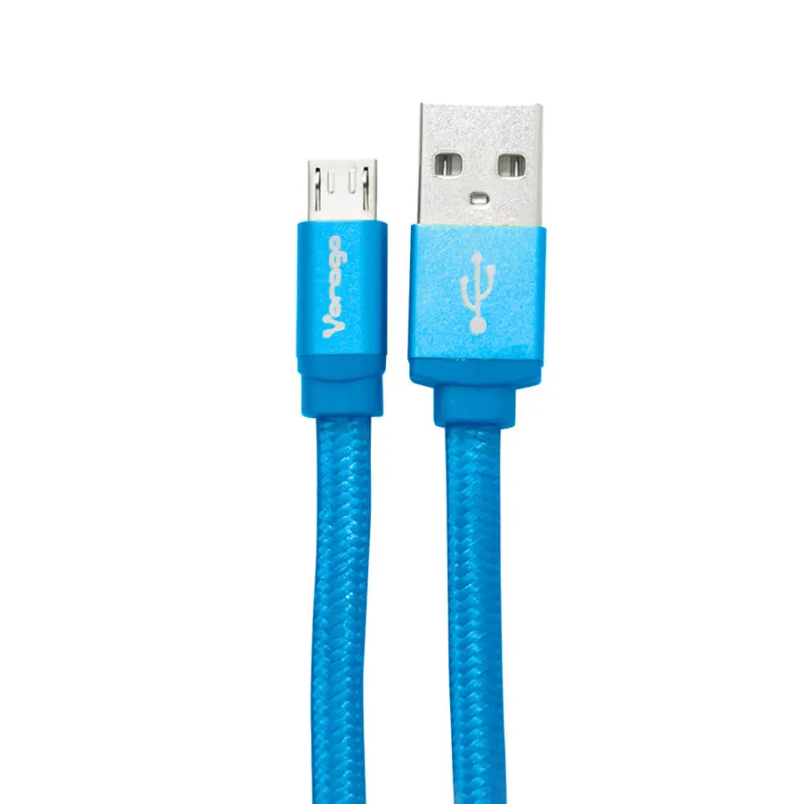 CAB-113-BL-01 Cable Usb VORAGO CAB-113 / Usb 2.0 A Micro Usb / 1metro / Azul / CAB-113-BL - Imagen 1