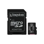 Micro SDXC KINGSTON Canvas Select Plus SDCS2 / 64GB / Con Adaptador / Clase 10, UHS-I, U1 / Negro