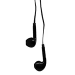 Audífono VORAGO Ep-201 / Alámbrico / Intrauriculares con Micrófono / 3.5mm / Cable 120cm / Negro / AU-365873 - Image 3