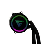 AIO GAME FACTOR LQG600 ARGB / 240MM / Enfriamiento Liquido / x2 Ventiladores 120mm / 2550 RPM / 50 Cfm / 18.9dBA / Negro - Image 4