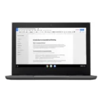 Laptop LENOVO 100E AST 82CD Chromebook 2nd Gen / 11.6” / AMD A4 9120C / 1.6 GHz / 4GB RAM / Radeon R4 / Inglés / Negro - Image 3