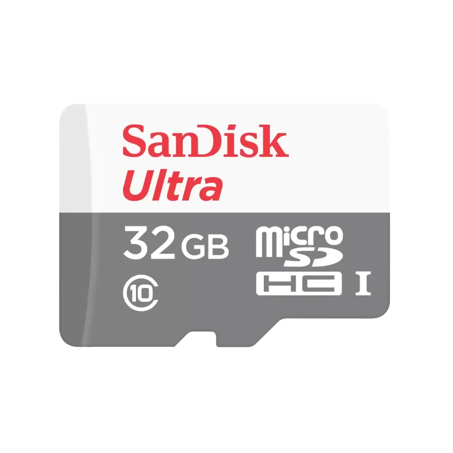 1 Micro SDHC SanDisk Ultra / 32GB / UHS-I / Lectura 100M B/s / SDSQUNR-032G-GN3MA - Image 1