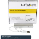 Hub Portátil STARTECH / Aluminio Concentrador / 3 Puertos / Usb 3.0 / Con Adaptador De Red - Image 9