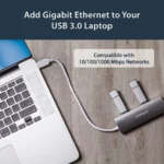 Hub Portátil STARTECH / Aluminio Concentrador / 3 Puertos / Usb 3.0 / Con Adaptador De Red - Image 8