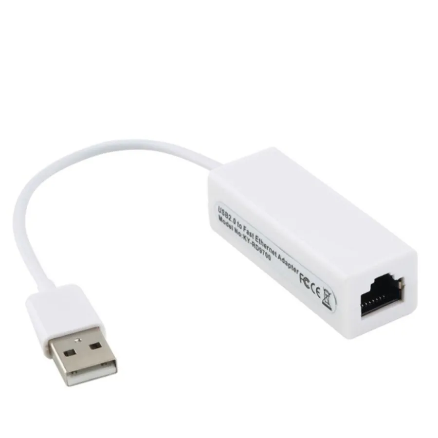 ACCCAUSBET-1 Adaptador De Red XCASE / Usb 2.0 A Puerto Ethernet / 10/100Mbps / Blanco - Image 1