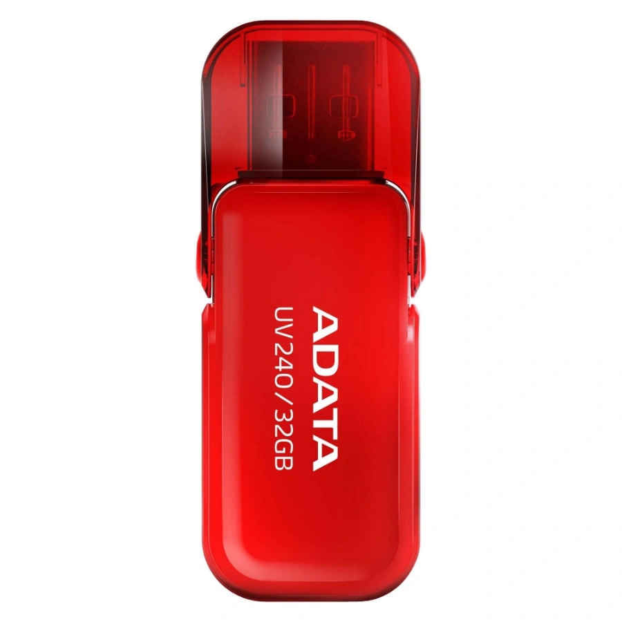 CP-ADATA-AUV240-32G-RRD-1 Memoria USB ADATA Uv240 AUV240-32G-RRD / 32gb / Interfaz 2.0 / Color Rojo - Image 1