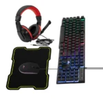 Kit Gamer YEYIAN HYDRA NL / LED / Teclado, Mouse, Pad, Diadema / Alámbrico / Membrana / 2400Dpi / Usb - Image 3