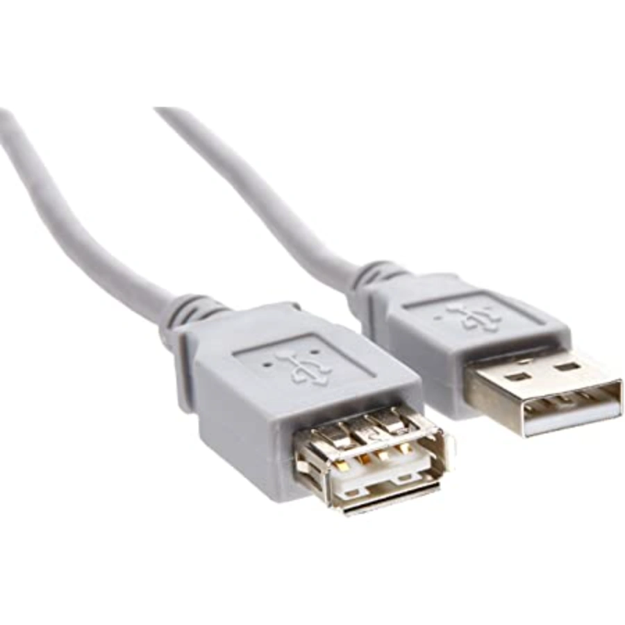 071020221665182788 Cable De Extensión USB MANHATTAN / Versión 1.1 / Macho – Hembra / 1.8 Metros / Gris / 165211 - Image 1