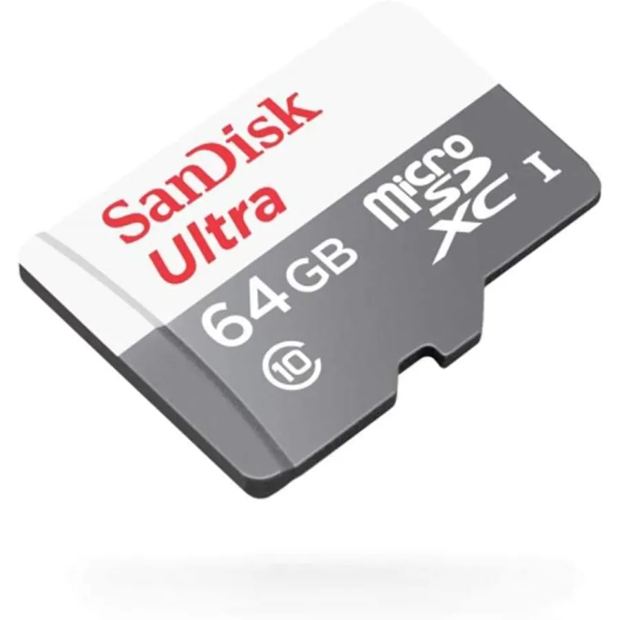 51PZ5bIg8WL._AC_SL1000_ Micro SDHC SanDisk Ultra / 64GB / UHS-I / Lectura 100M B/s / SDSQUNR-064G-GN3MA - Image 1