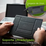 Base GHIA GAC-225 / Para Laptop, Tableta / 15.6” / Inclinación Ajustable 15° y 25° / Color Gris - Image 5