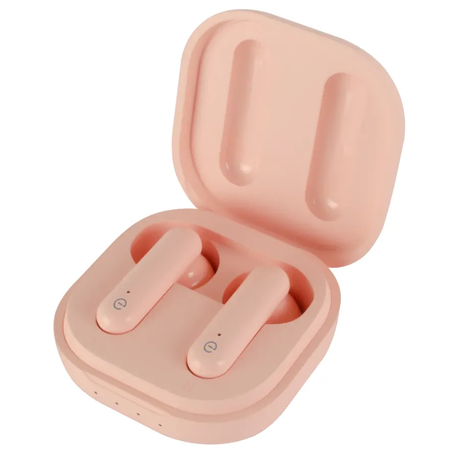 EL-995524_01 Audífonos EASY LINE Viva Light / Inalámbrico / Bluetooth / Hasta 4 Horas / Usb Tipo C / Rosa - Image 1