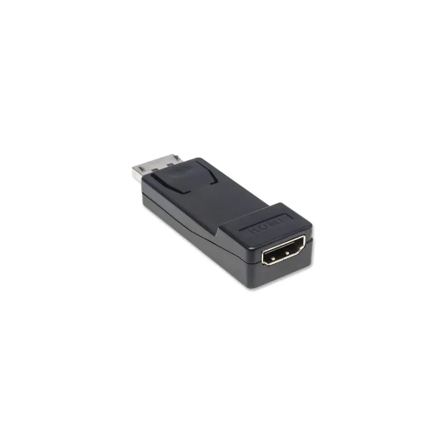 passive-displayport-to-hdmi-adapter-151993-4_e2798ace-4a43-4327-83e5-4c125a971a44_1024x1024@2x Adaptador Manhattan / DisplayPort A HDMI / Macho-Hembra / 1080p, 60Hz / 10.8 Gbps / 1 Mbps / Negro / 151993 - Image 1