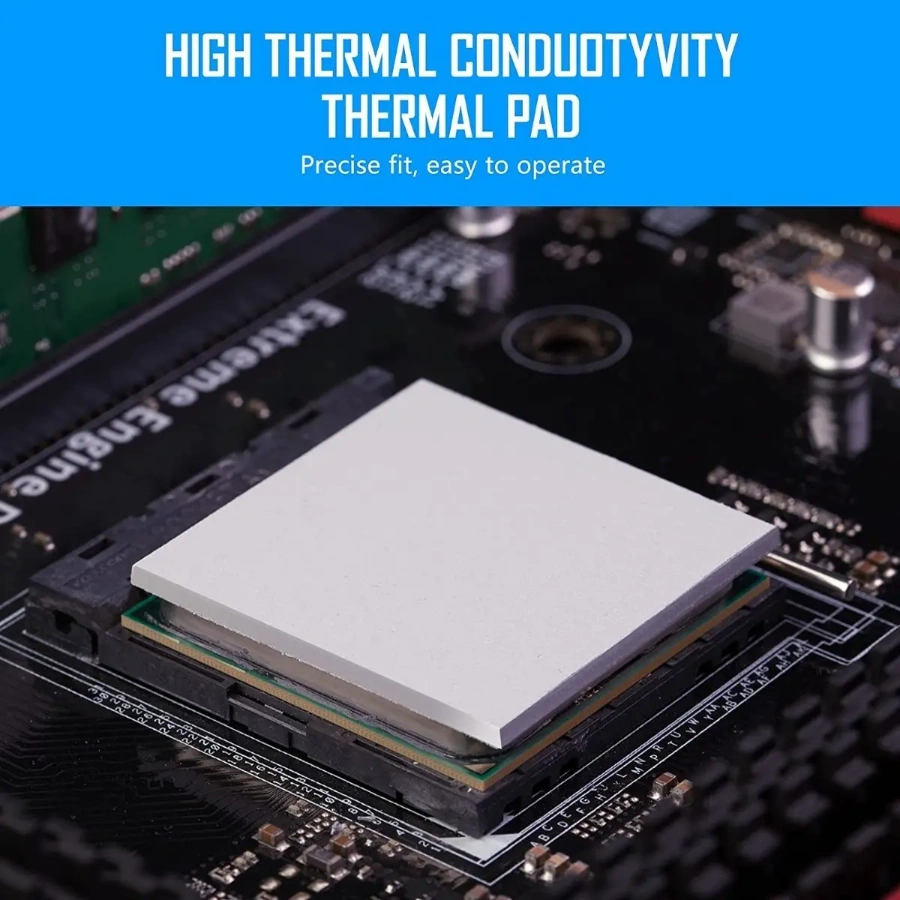 D_NQ_NP_2X_822795-MLM5 Thermal Pad Térmico Para GPU, Consolas / 85 X 45mm X 2mm / Liso / 15W/MK / Gris - Imagen 1