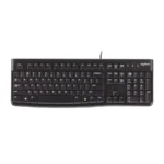 Teclado LOGITECH K120 / Alámbrico / Usb / Resistente A Derrames / Español / Negro / 920-004422