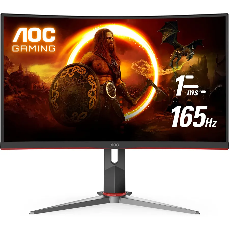 81xF2D6rGfL._AC_SL1500_ Monitor Curvo AOC CQ32G2S / 32” / QHD 2560 X 1440 / 144Hz / VA / Hdmi, Dp / 1MS / FreeSync / Negro - Image 1