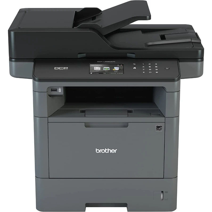 71kqG4Px7xL._AC_SL1500_ Impresora BROTHER Multifuncional Láser DCPL5650DN / Blanco Y Negro / 1200 Dpi / Imprime, Copia Y Escanea / Hasta 3500 páginas / Negro - Image 1
